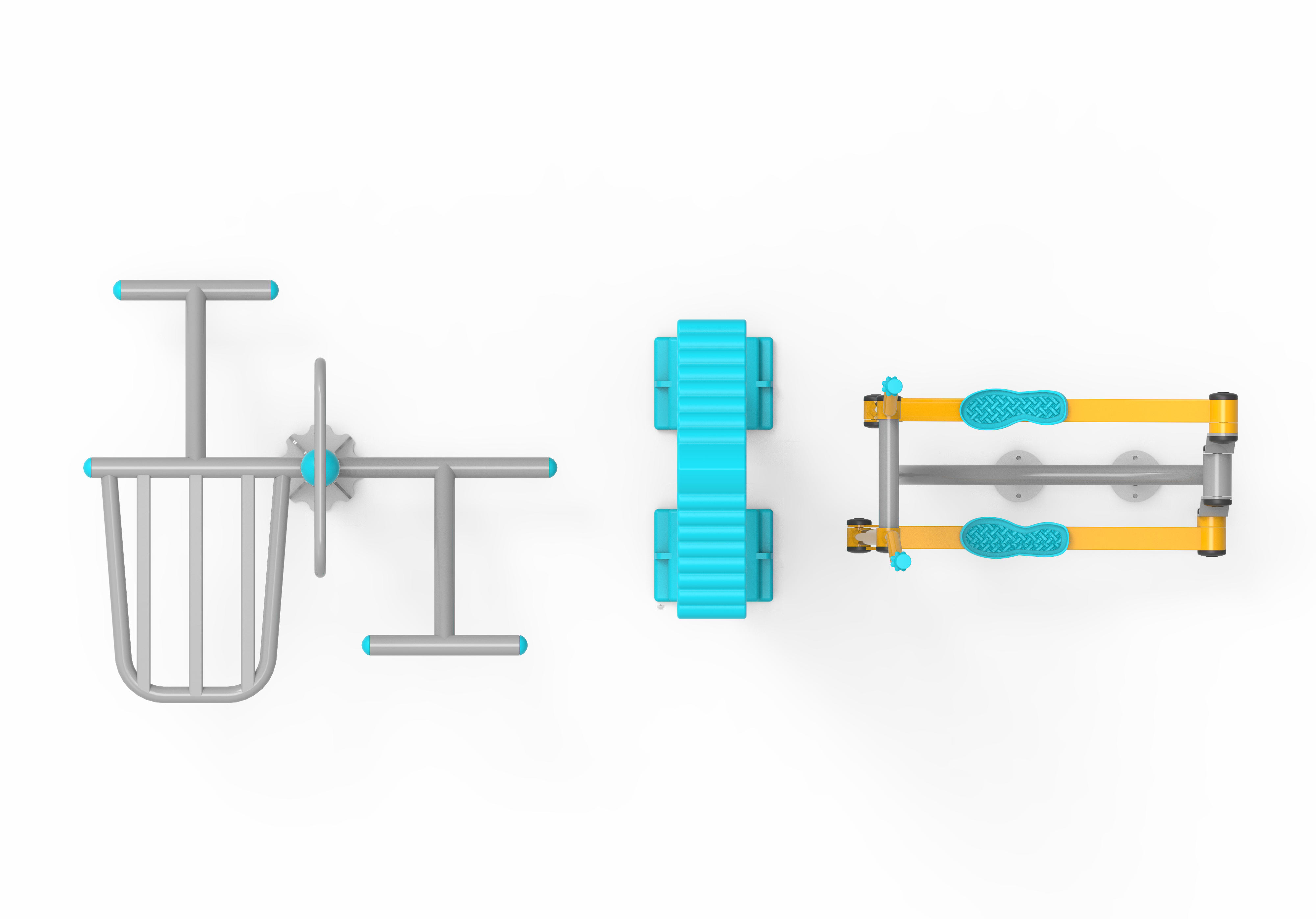 Sinav Mekik ve Eliptik Bisiklet Aleti PF-210 | Dış Mekan Spor Aletleri | Erse Kent Mobilyaları